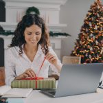 Negocio y navidad en Ecuador